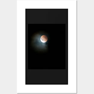 Super Moon Eclipse Posters and Art